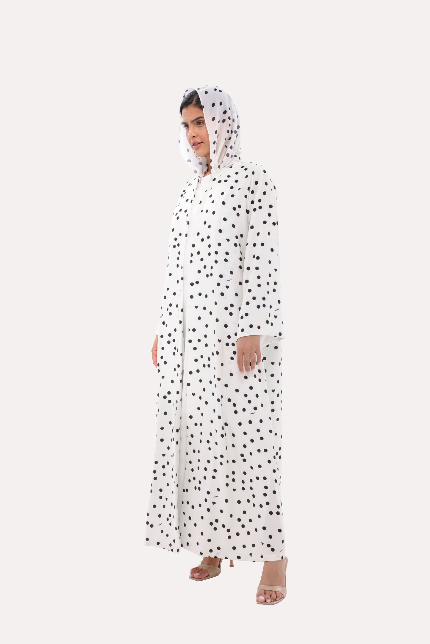 Mini Polka Dot Abaya