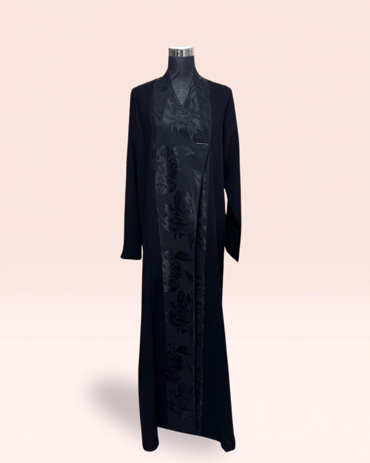 Orchid Wrap Abaya