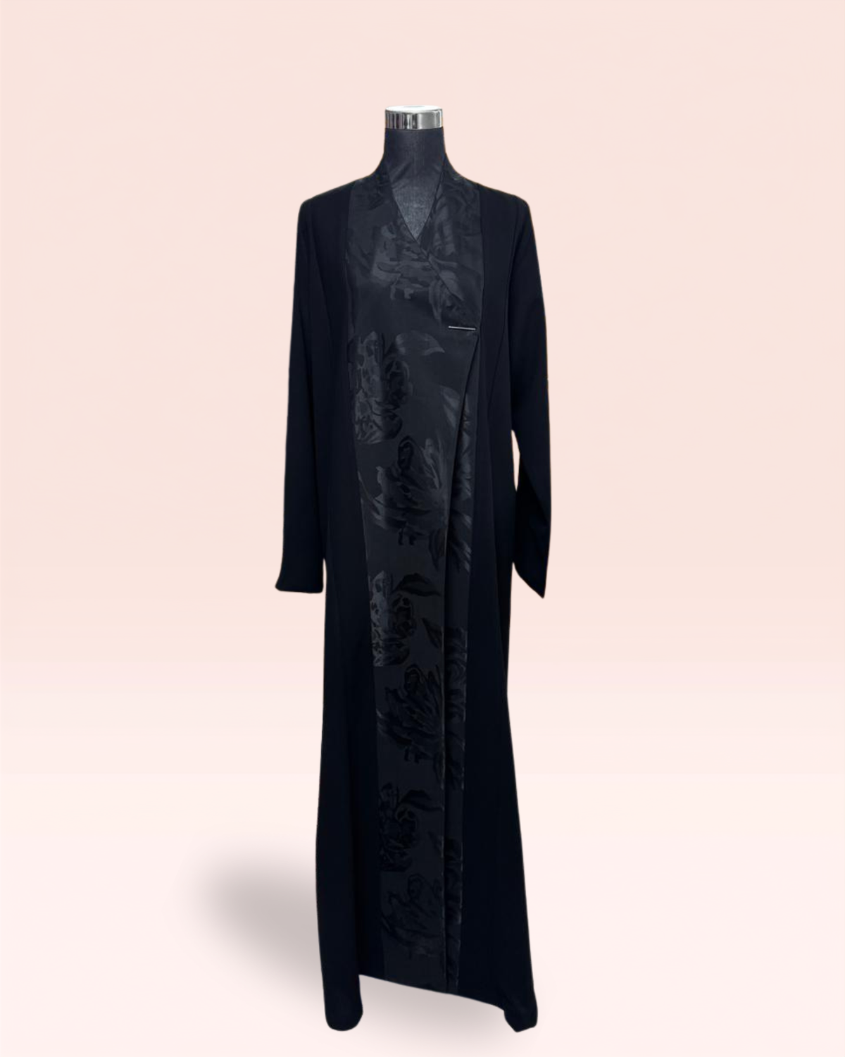 Orchid Wrap Abaya
