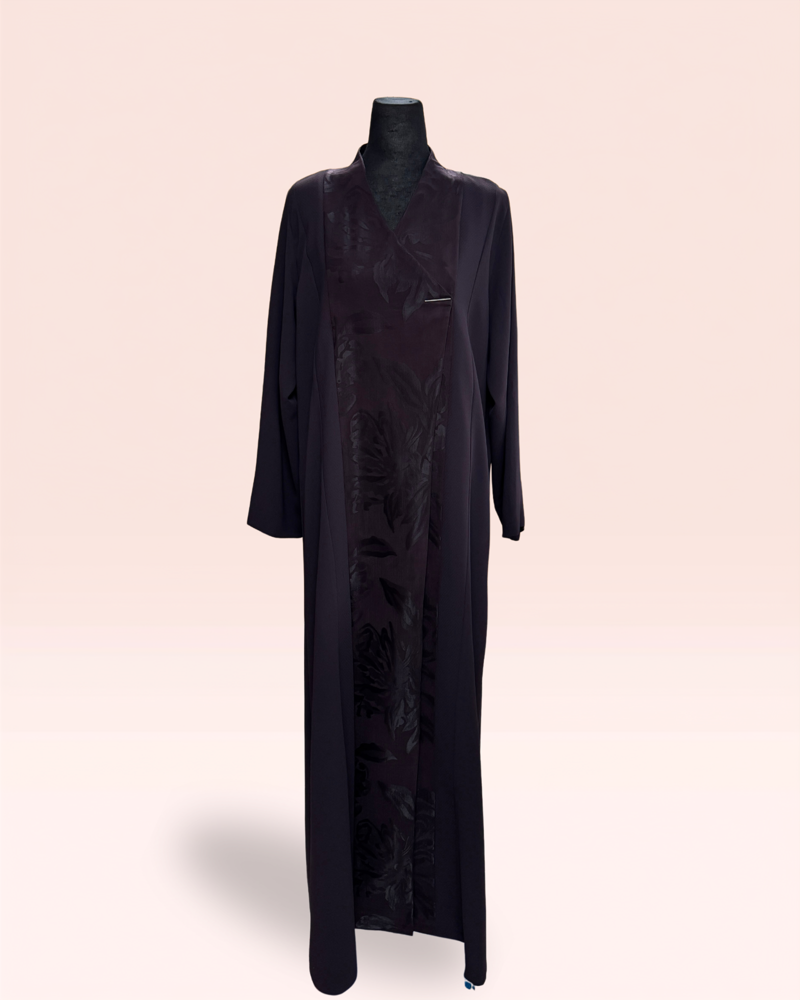 Orchid Wrap Abaya