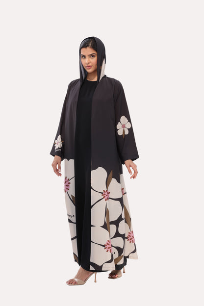 Petal Bloom Abaya