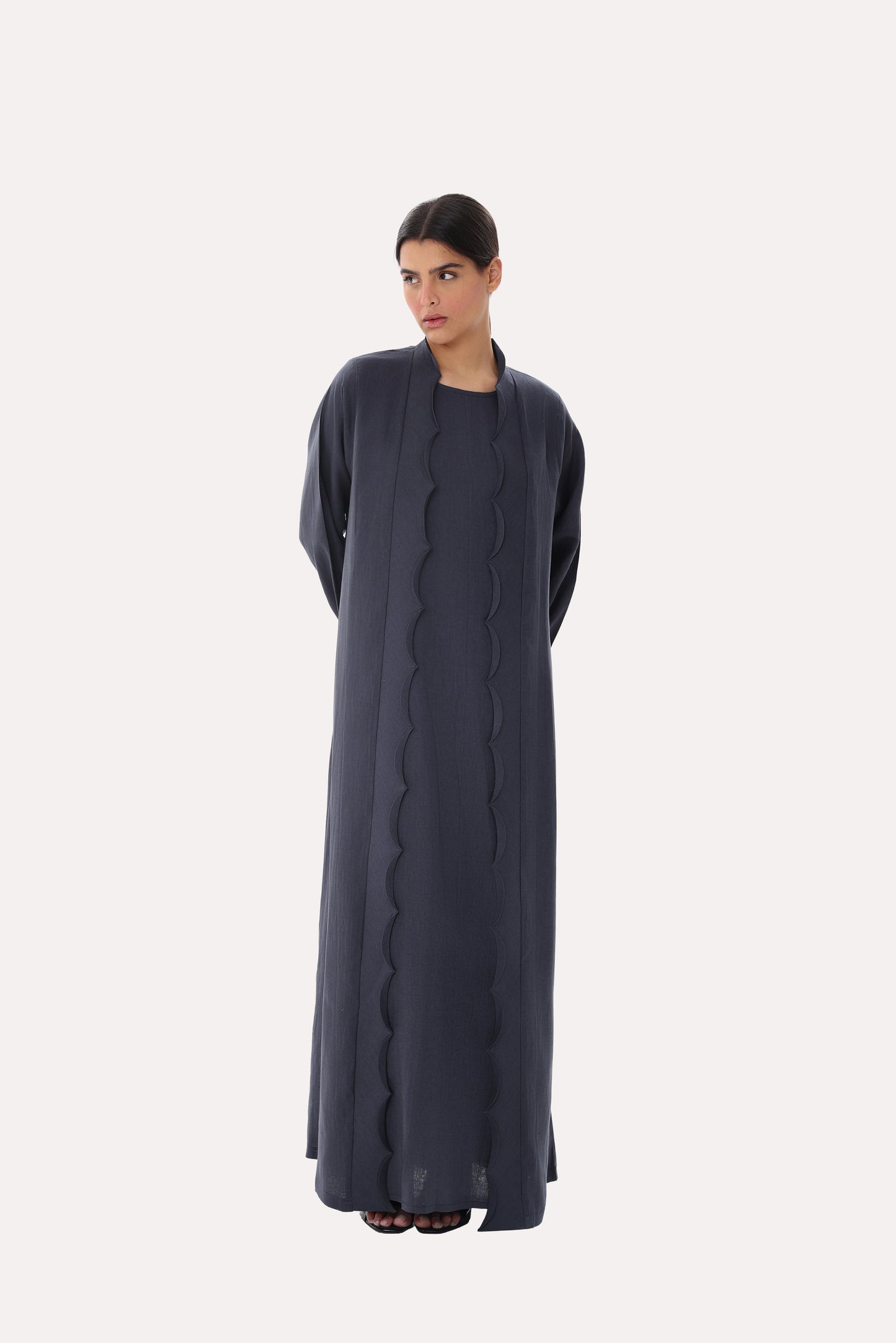 Petal Wave Abaya