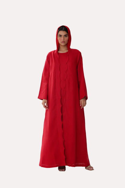 Petal Wave Abaya