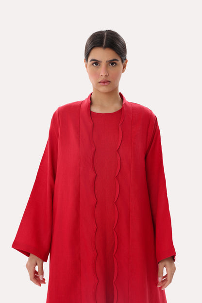 Petal Wave Abaya