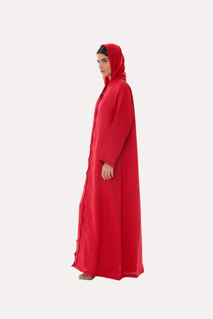 Petal Wave Abaya