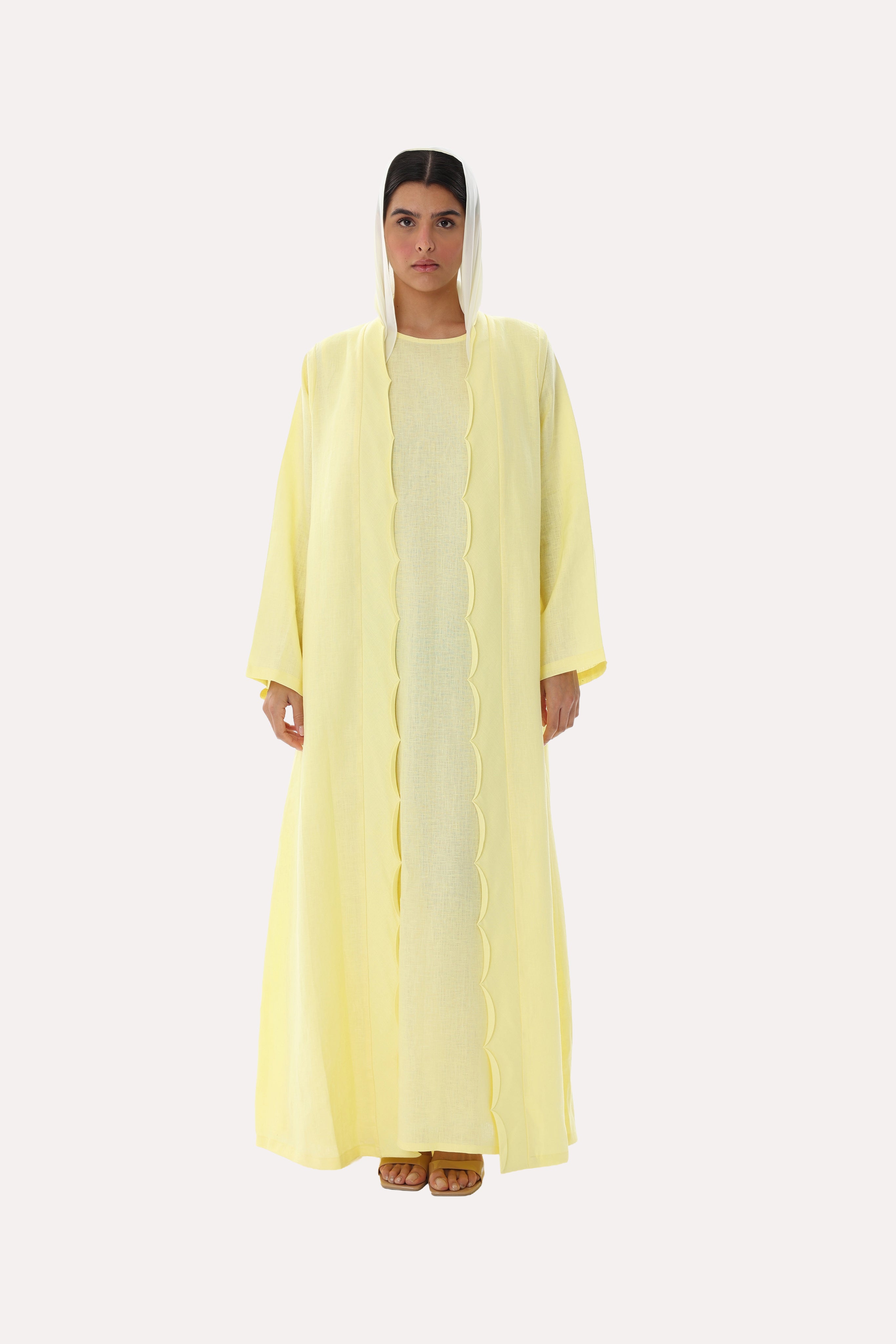 Petal Wave Abaya