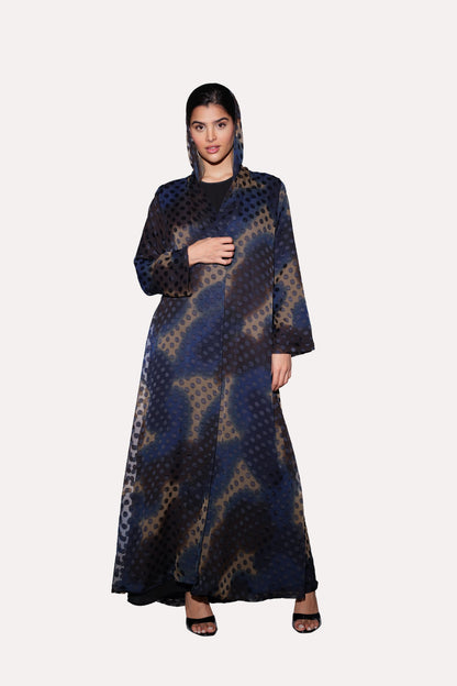 Polka Dot Edge Abaya
