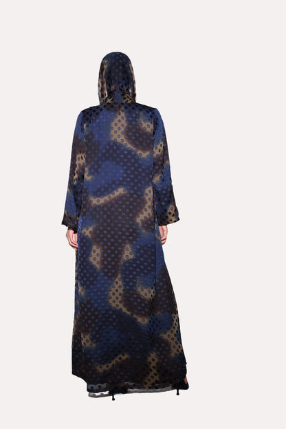Polka Dot Edge Abaya