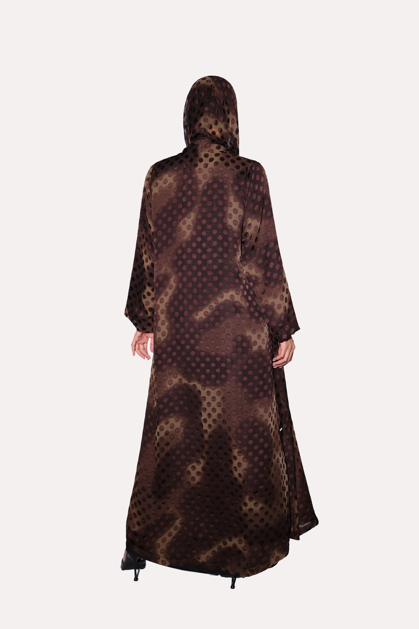 Polka Dot Edge Abaya