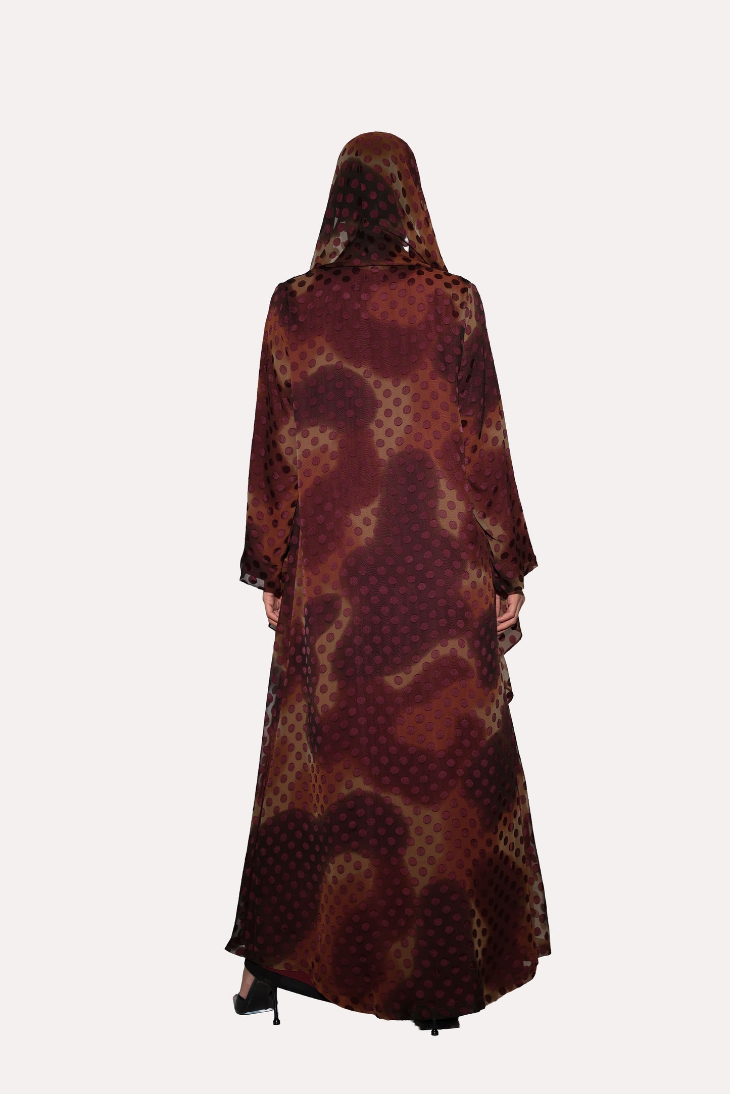 Polka Dot Edge Abaya