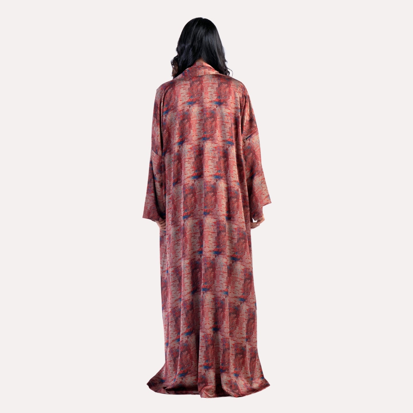 Spot Print Abaya