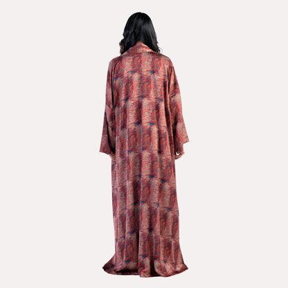 Spot Print Abaya