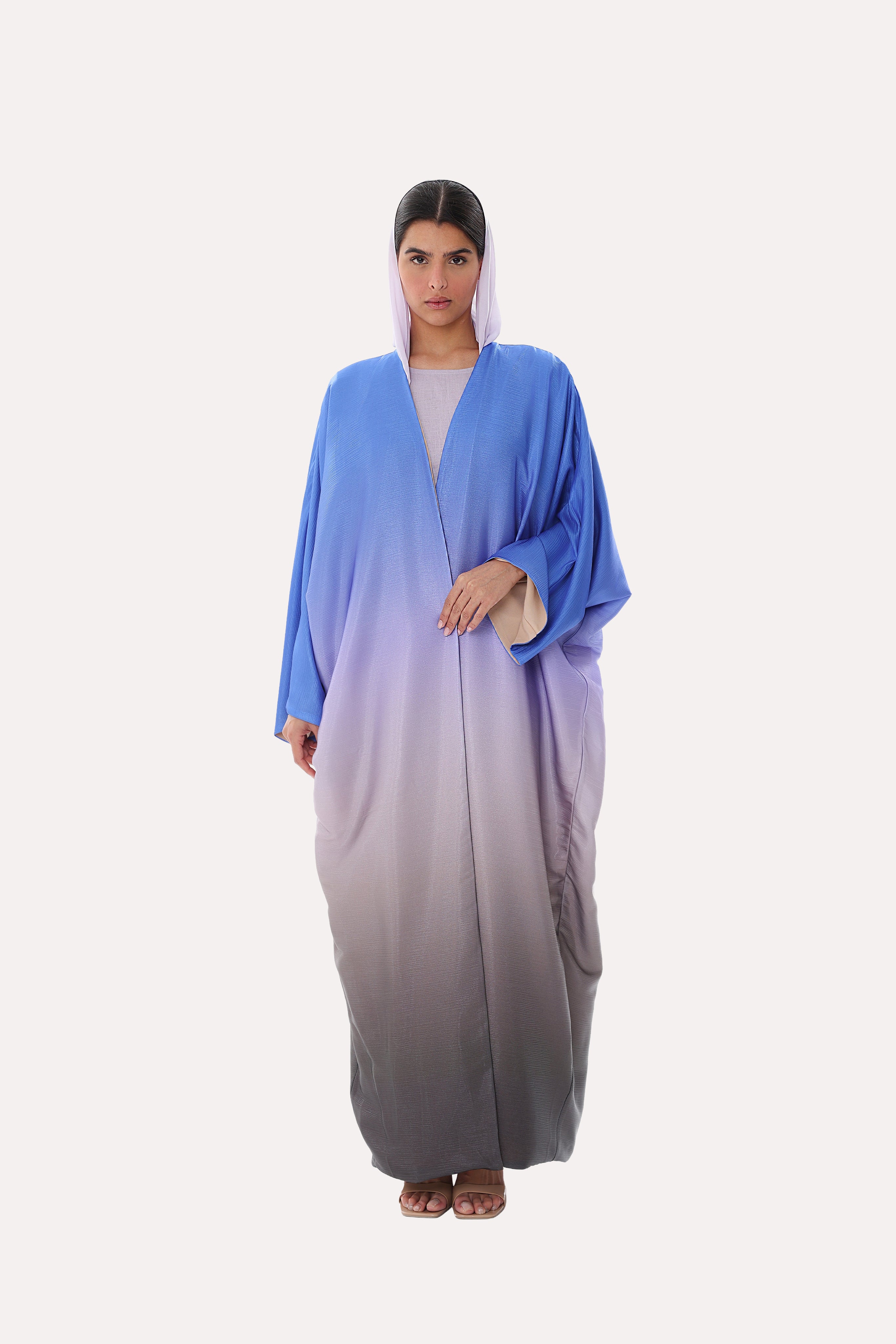 Sunset Ombre Bisht Abaya