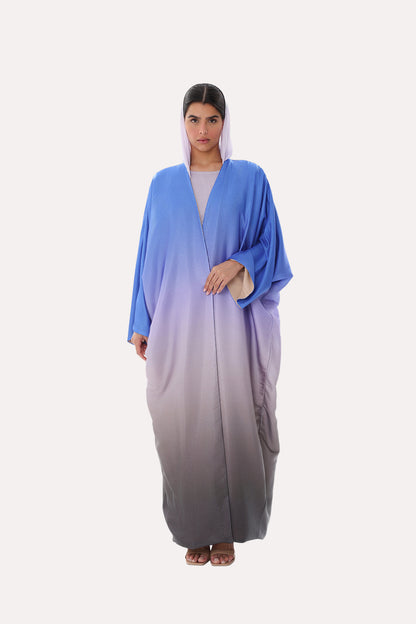 Sunset Ombre Bisht Abaya