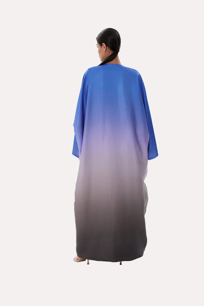 Sunset Ombre Bisht Abaya