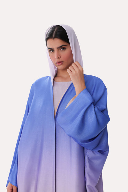 Sunset Ombre Bisht Abaya