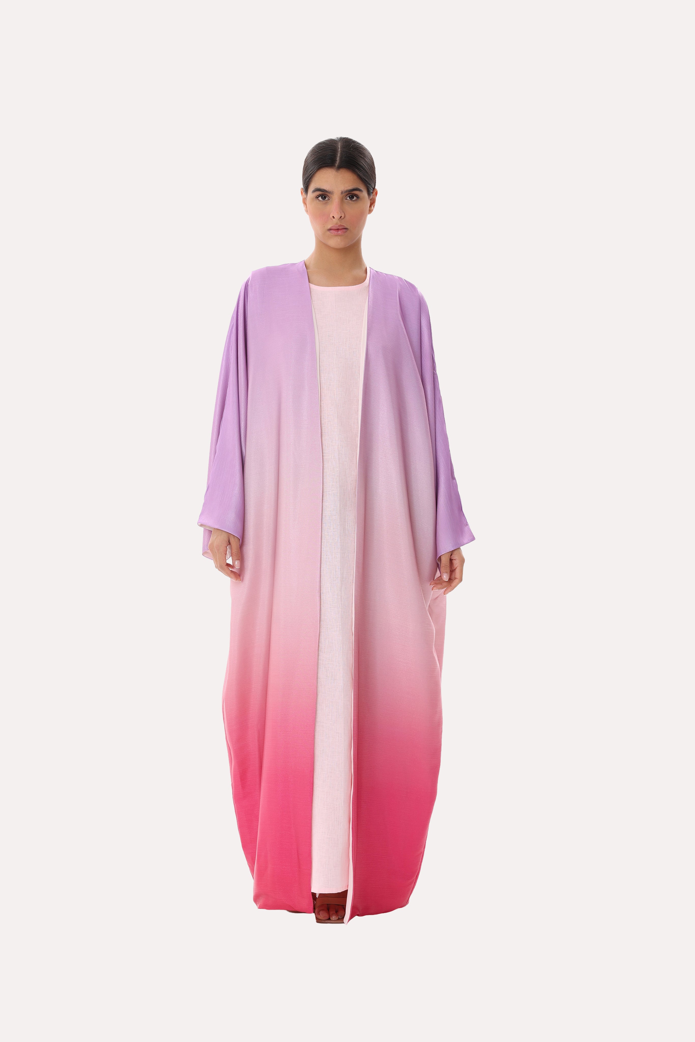 Sunset Ombre Bisht Abaya