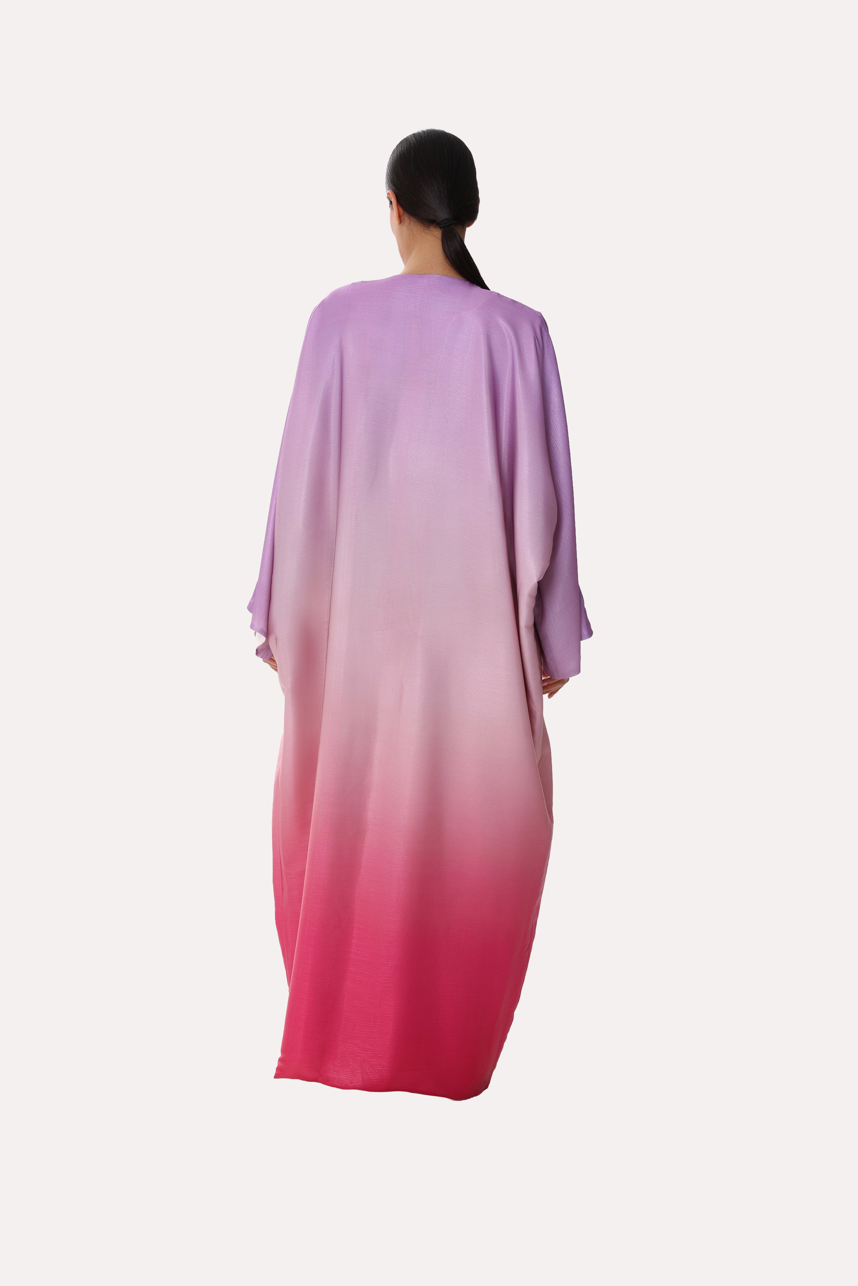 Sunset Ombre Bisht Abaya