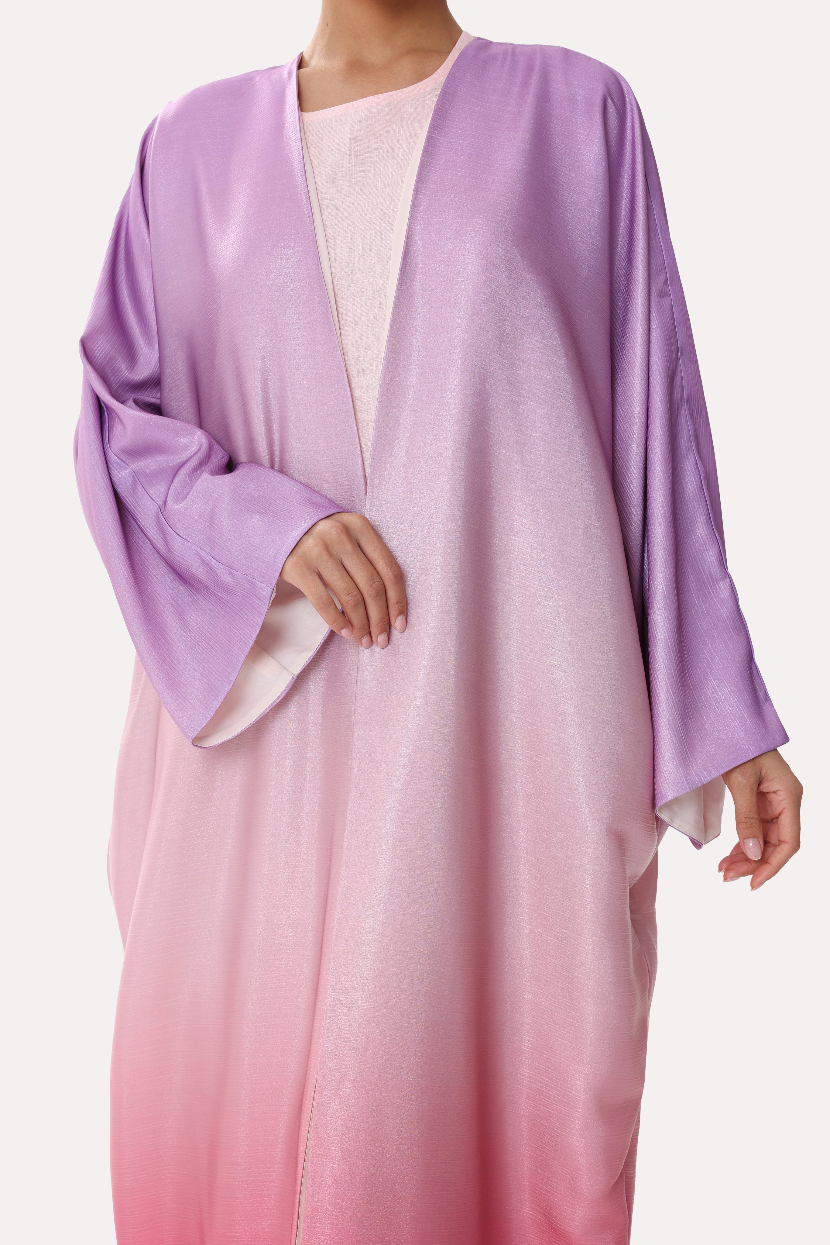 Sunset Ombre Bisht Abaya