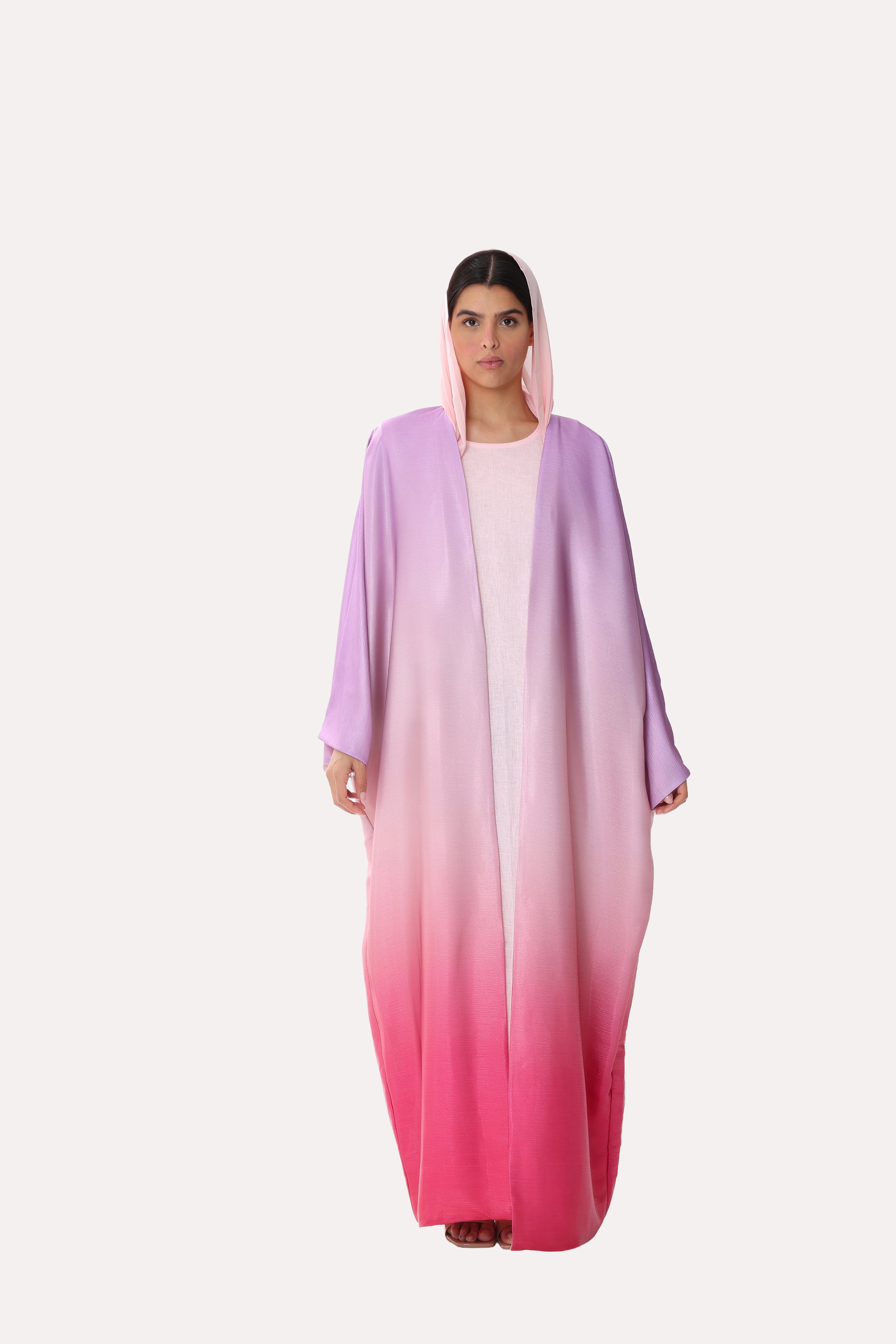 Sunset Ombre Bisht Abaya
