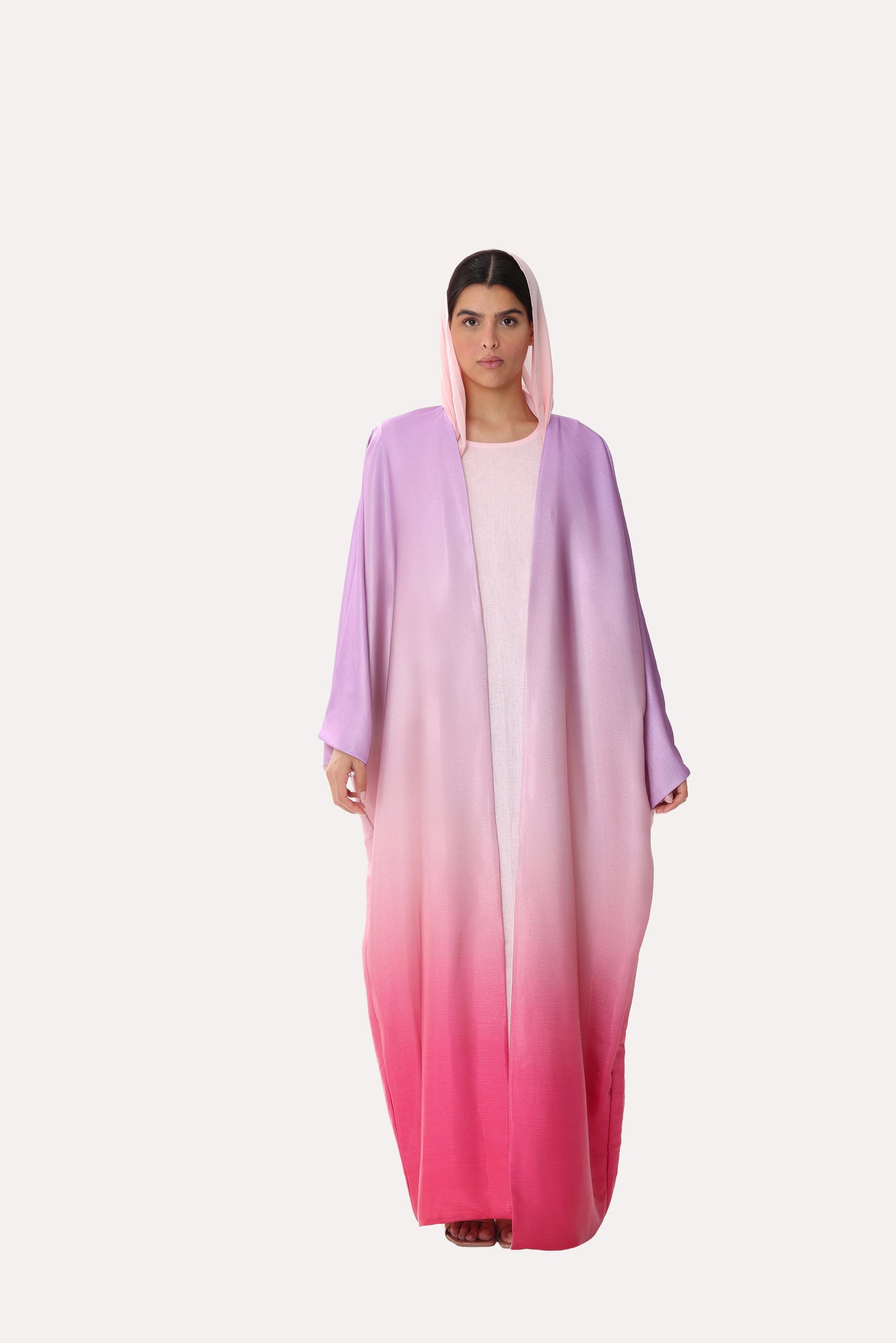 Sunset Ombre Bisht Abaya