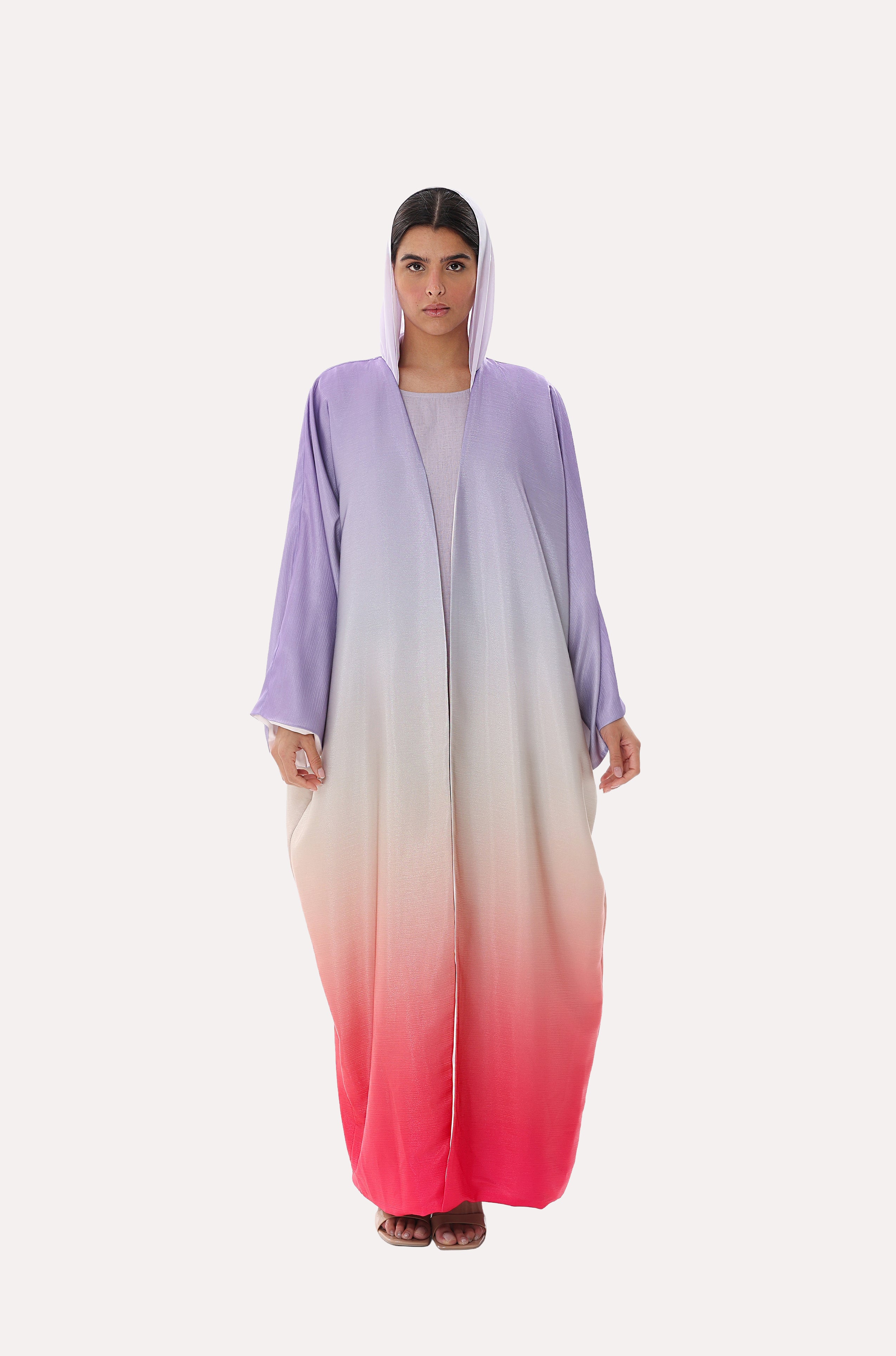 Sunset Ombre Bisht Abaya