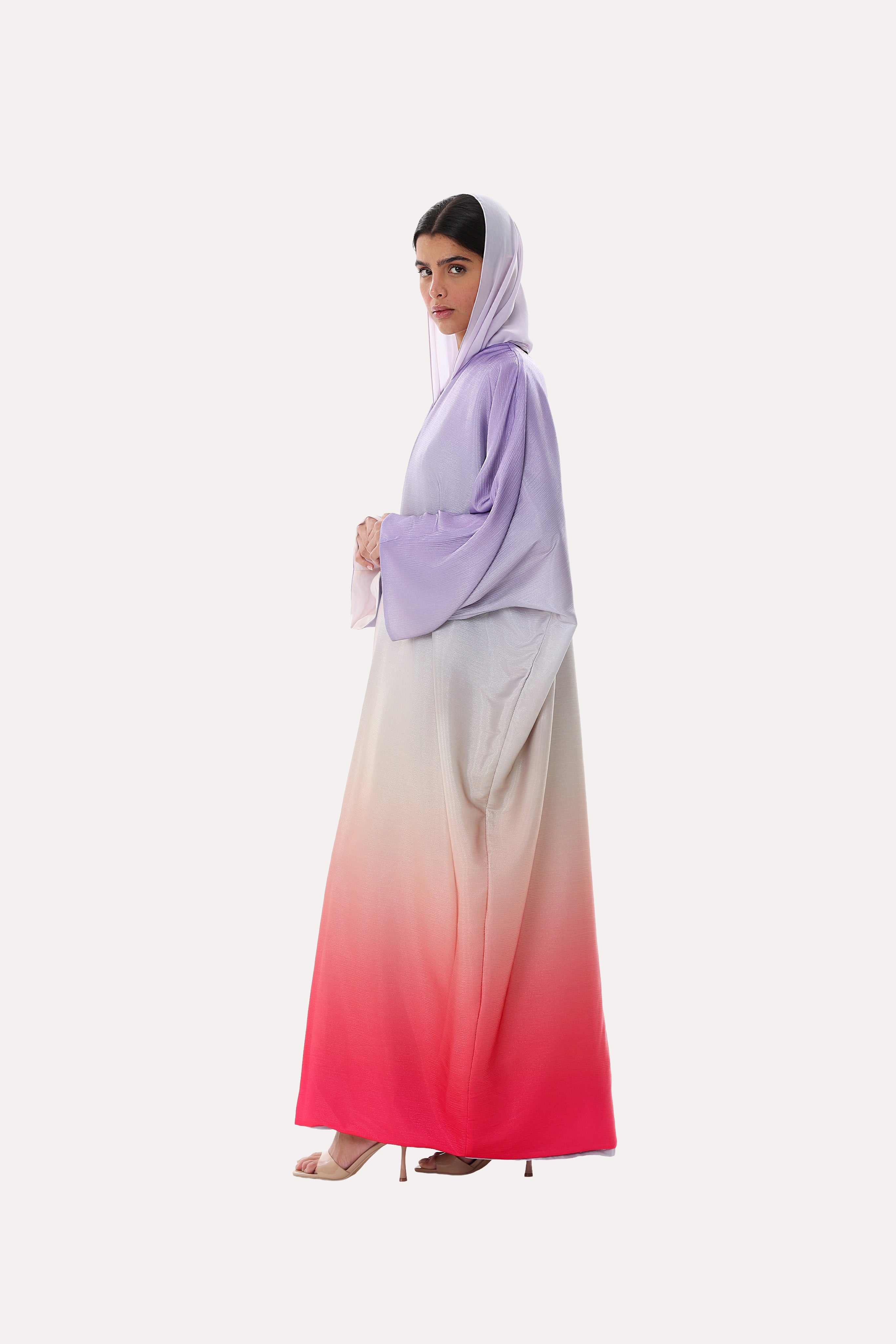 Sunset Ombre Bisht Abaya