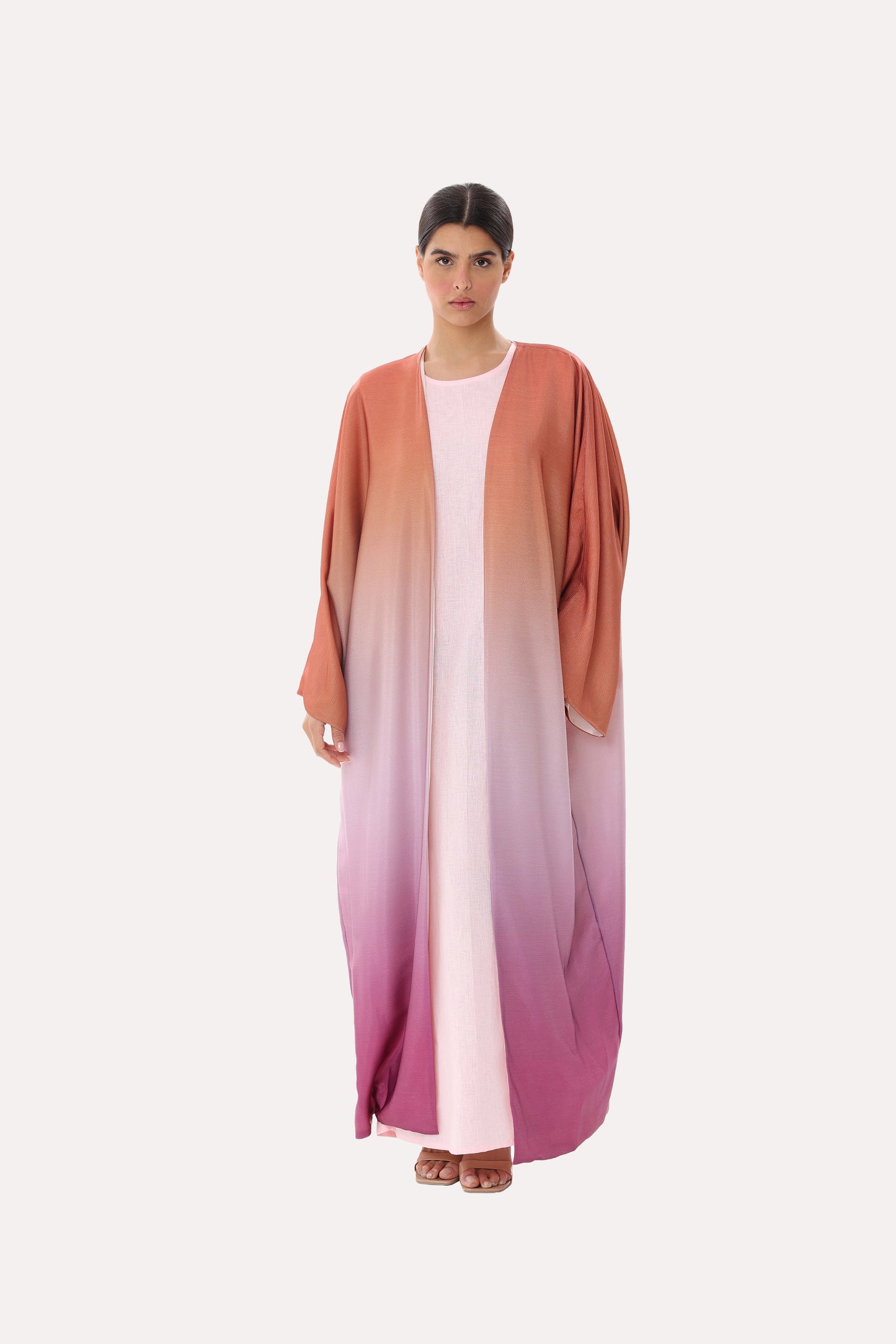 Sunset Ombre Bisht Abaya