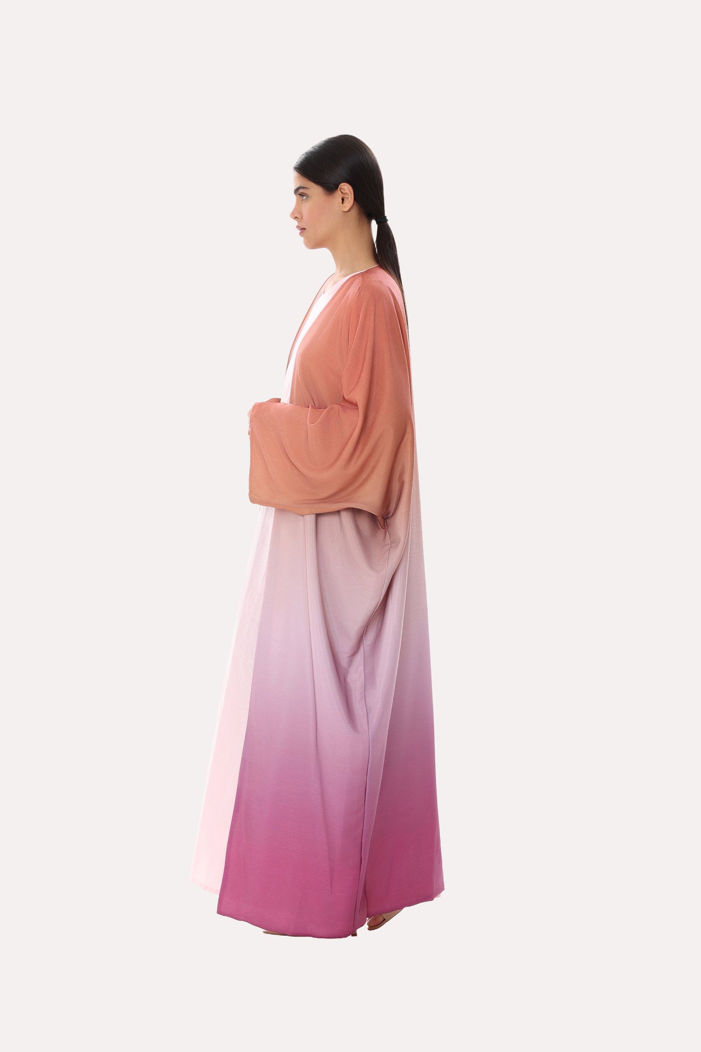 Sunset Ombre Bisht Abaya