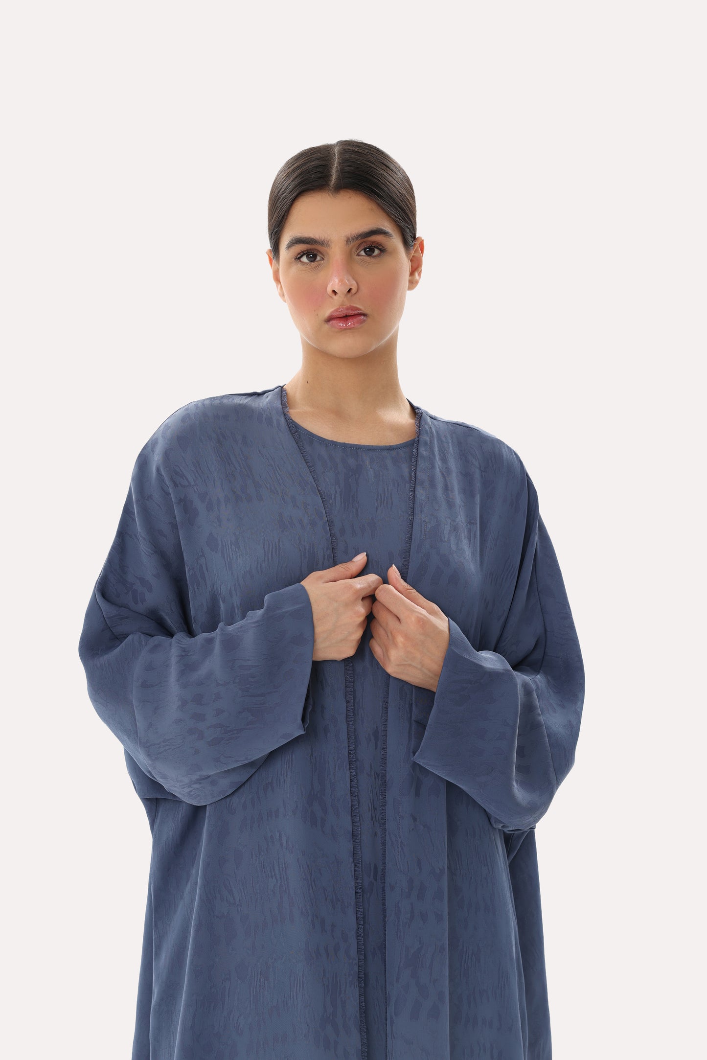 Urban Jacquard Bisht Abaya