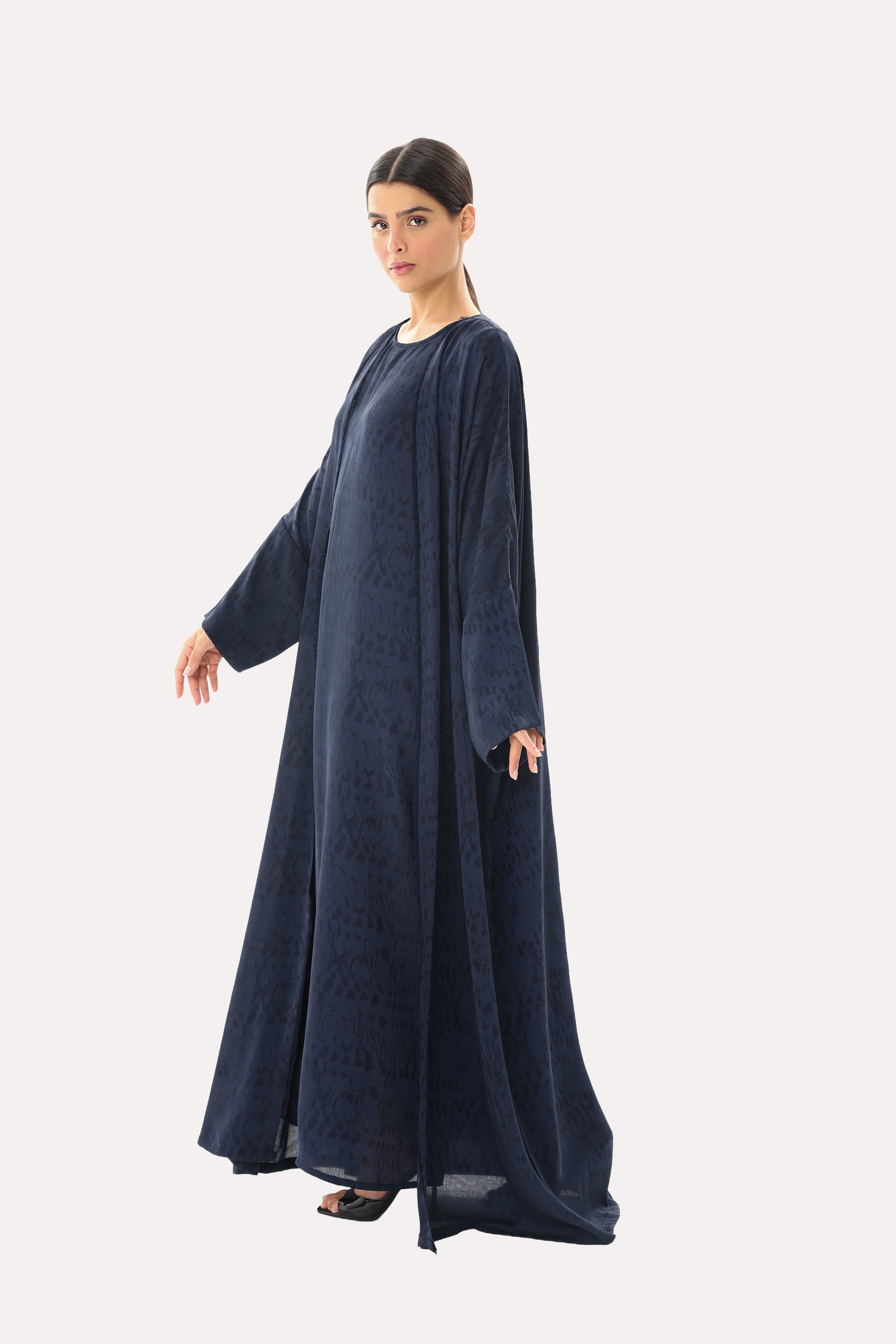 Urban Jacquard Bisht Abaya