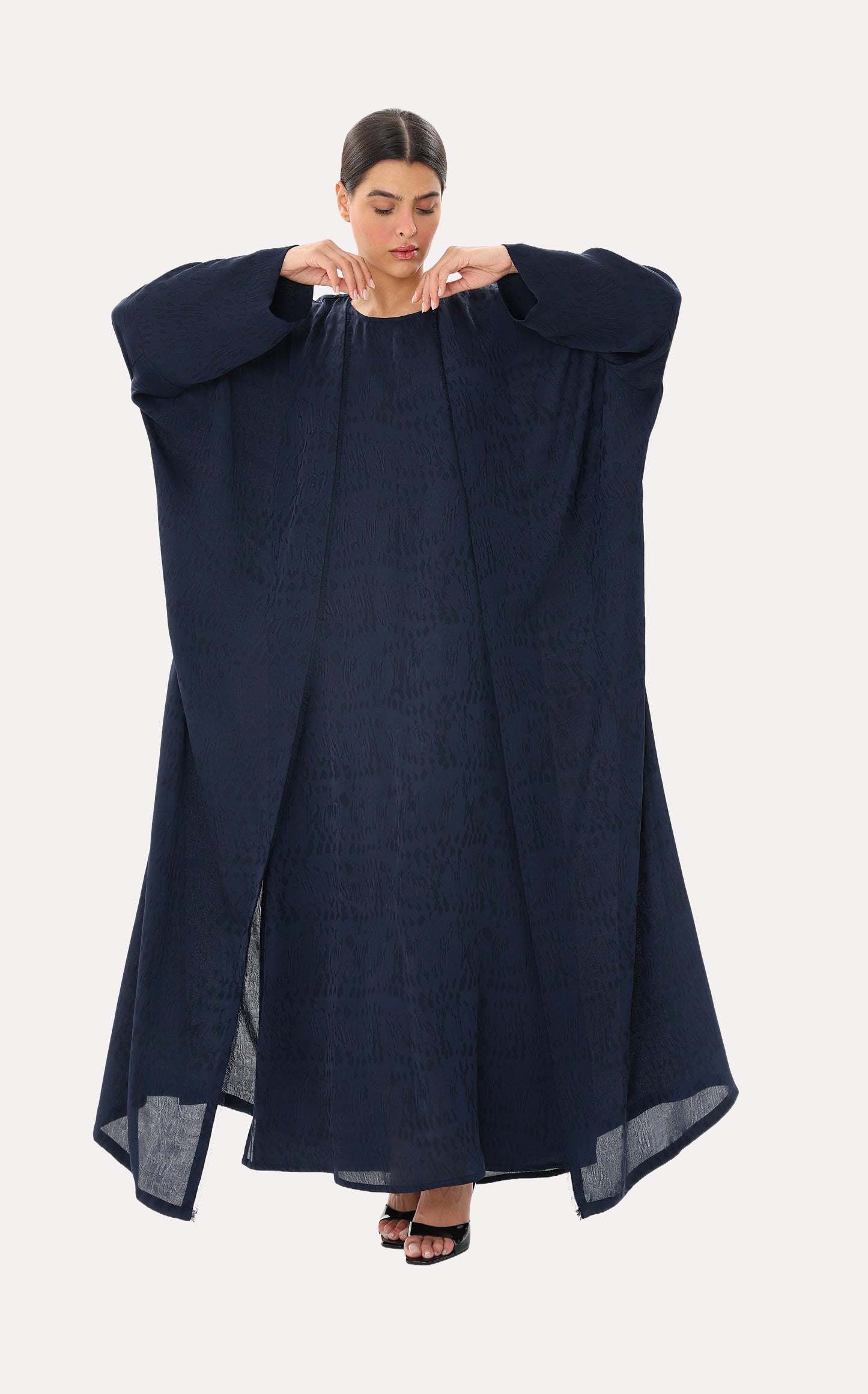 Urban Jacquard Bisht Abaya