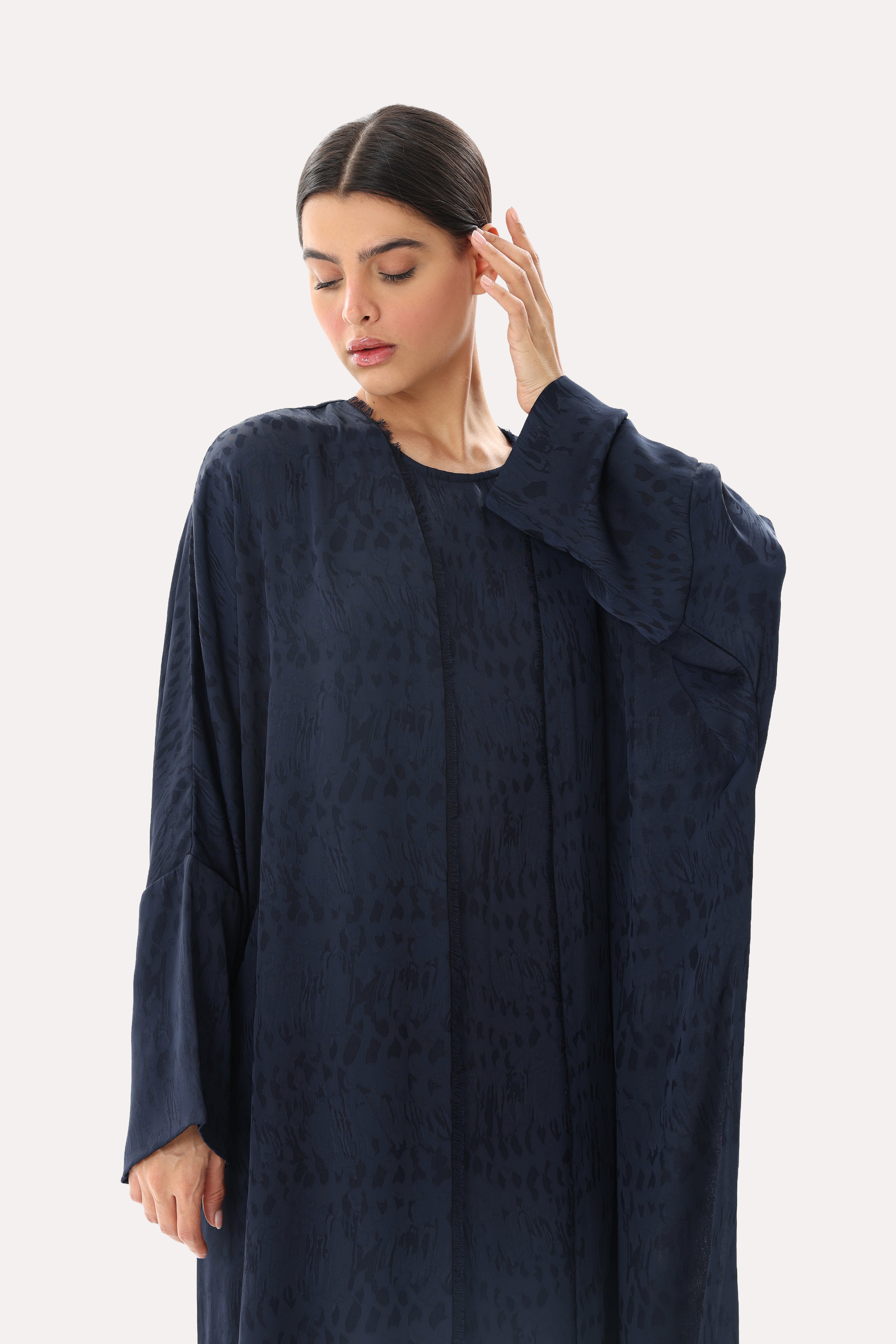 Urban Jacquard Bisht Abaya