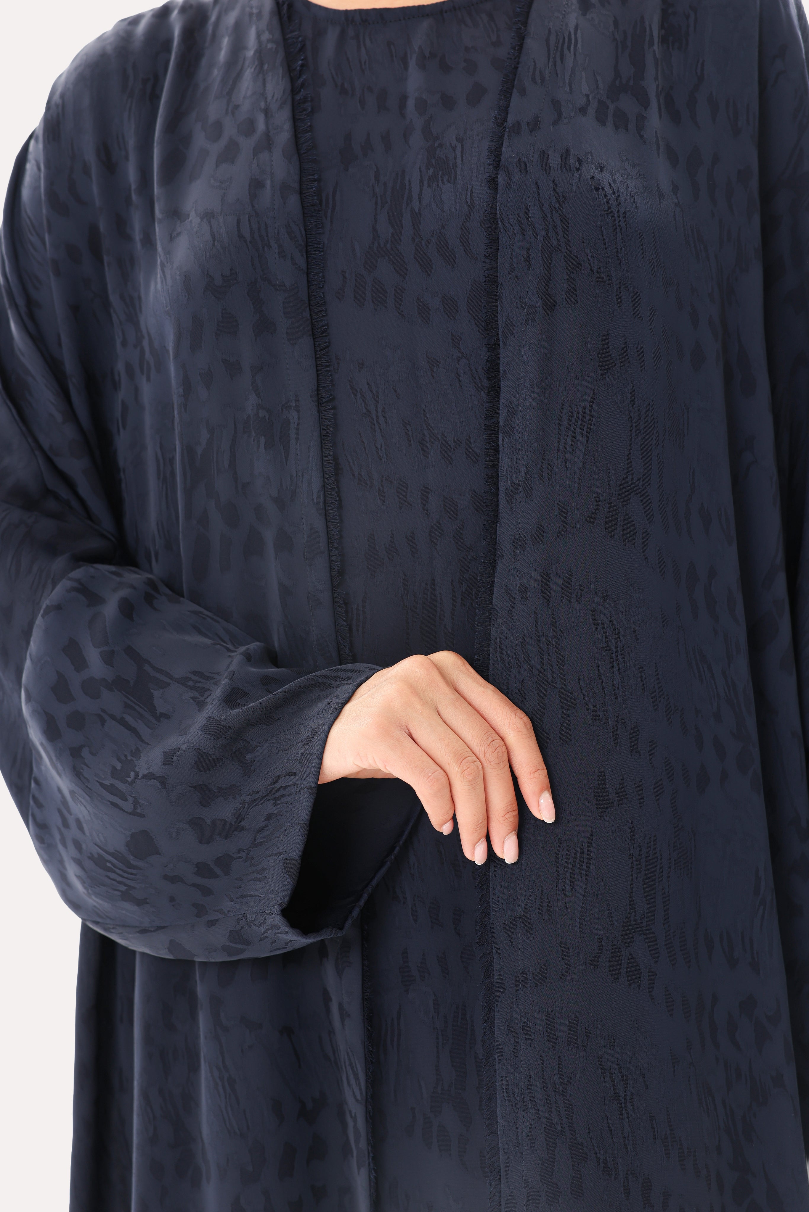 Urban Jacquard Bisht Abaya