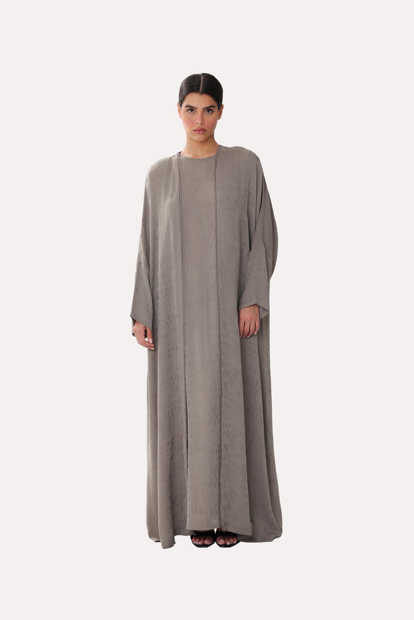 Urban Jacquard Bisht Abaya