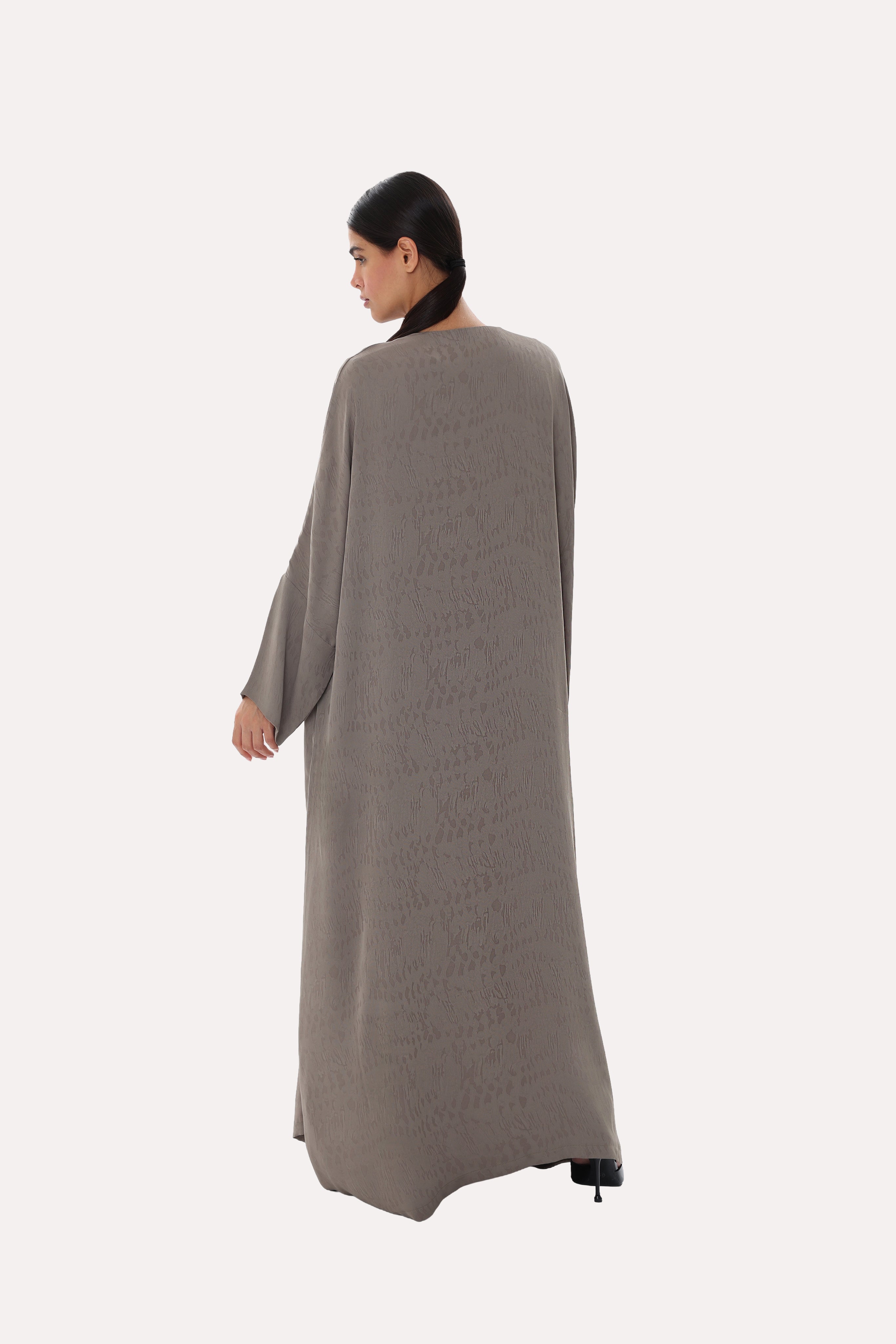 Urban Jacquard Bisht Abaya