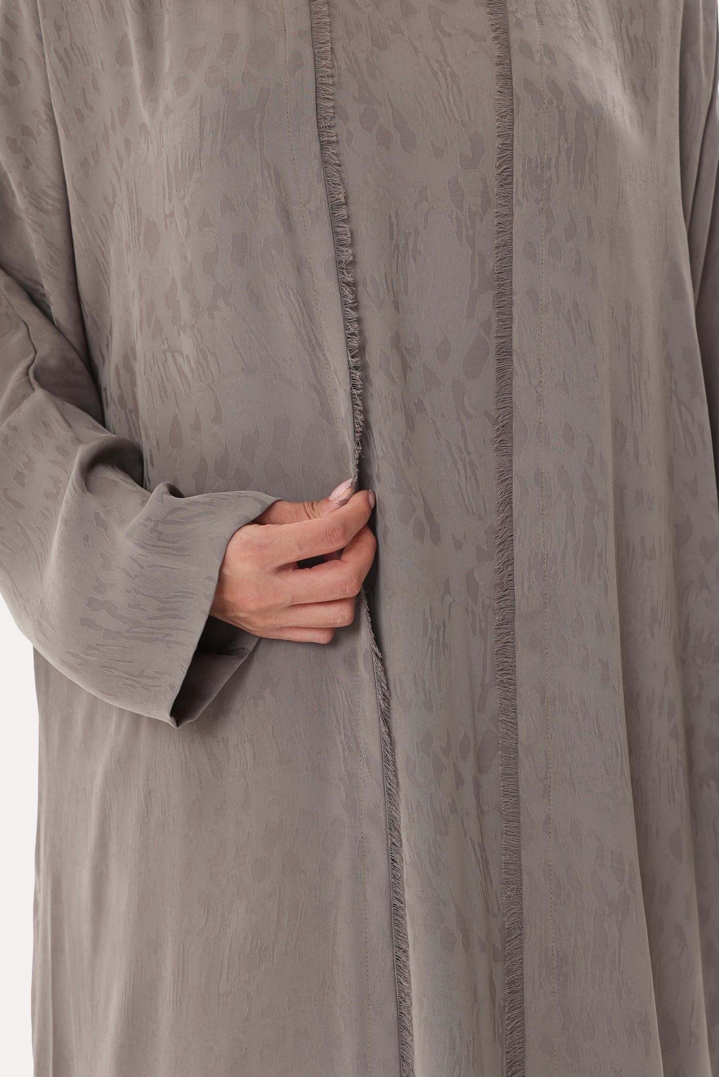 Urban Jacquard Bisht Abaya