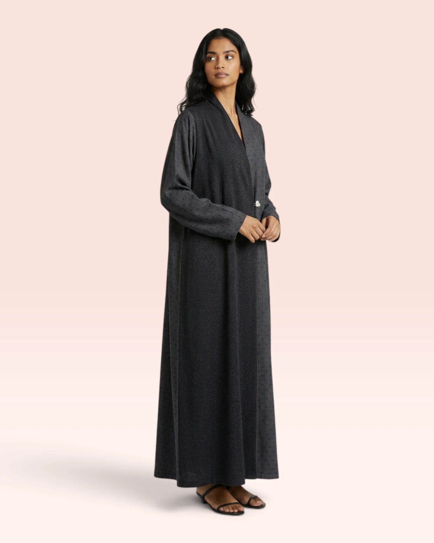 Square Dot Abaya