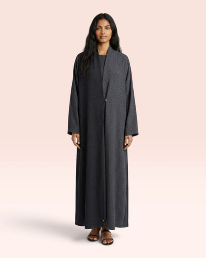 Square Dot Abaya