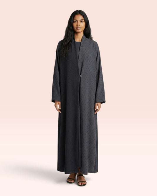 Square Dot Abaya