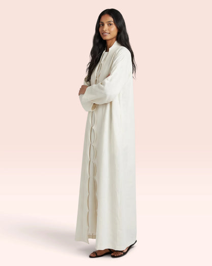 Wave Linen Abaya