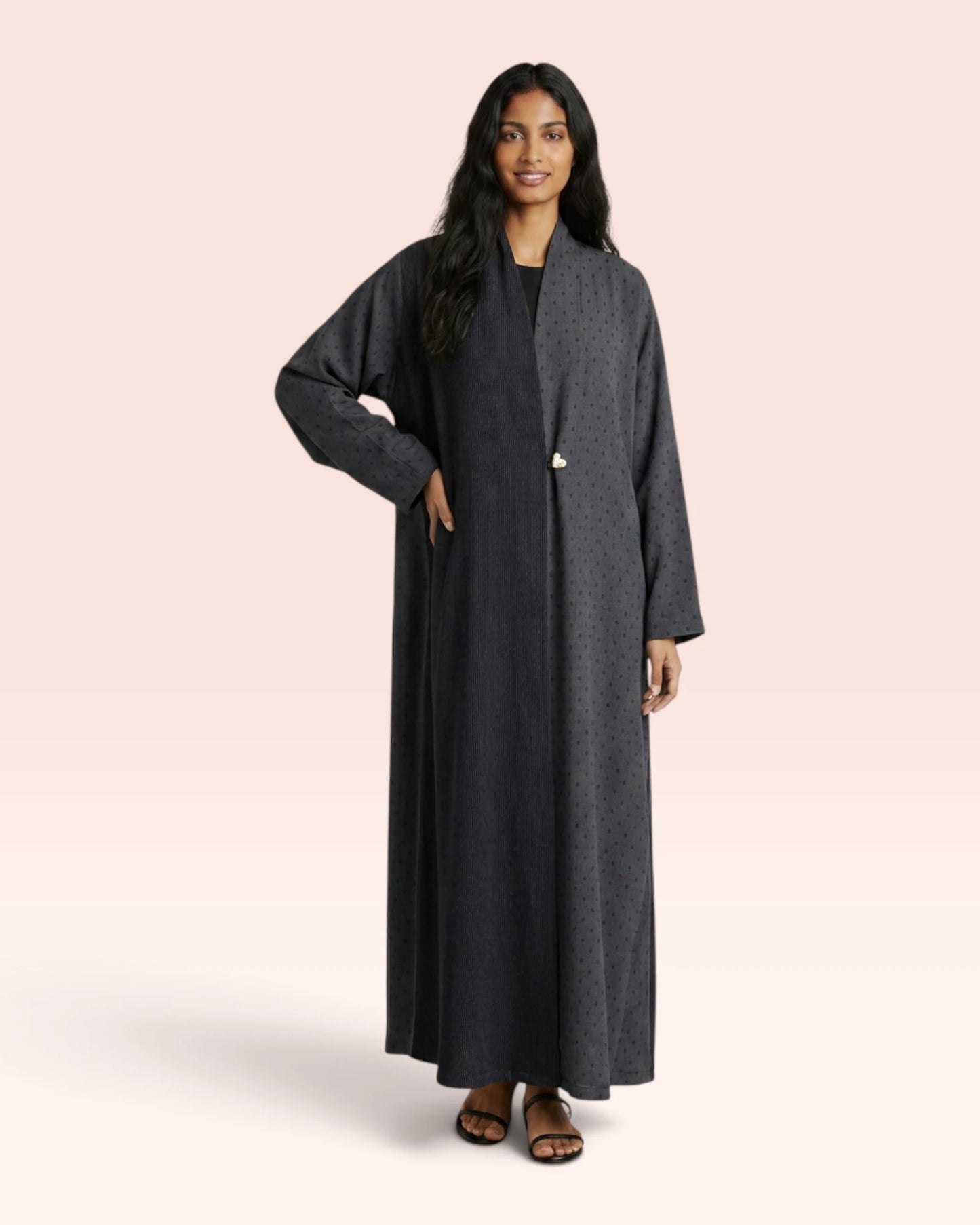 Square Dot Abaya