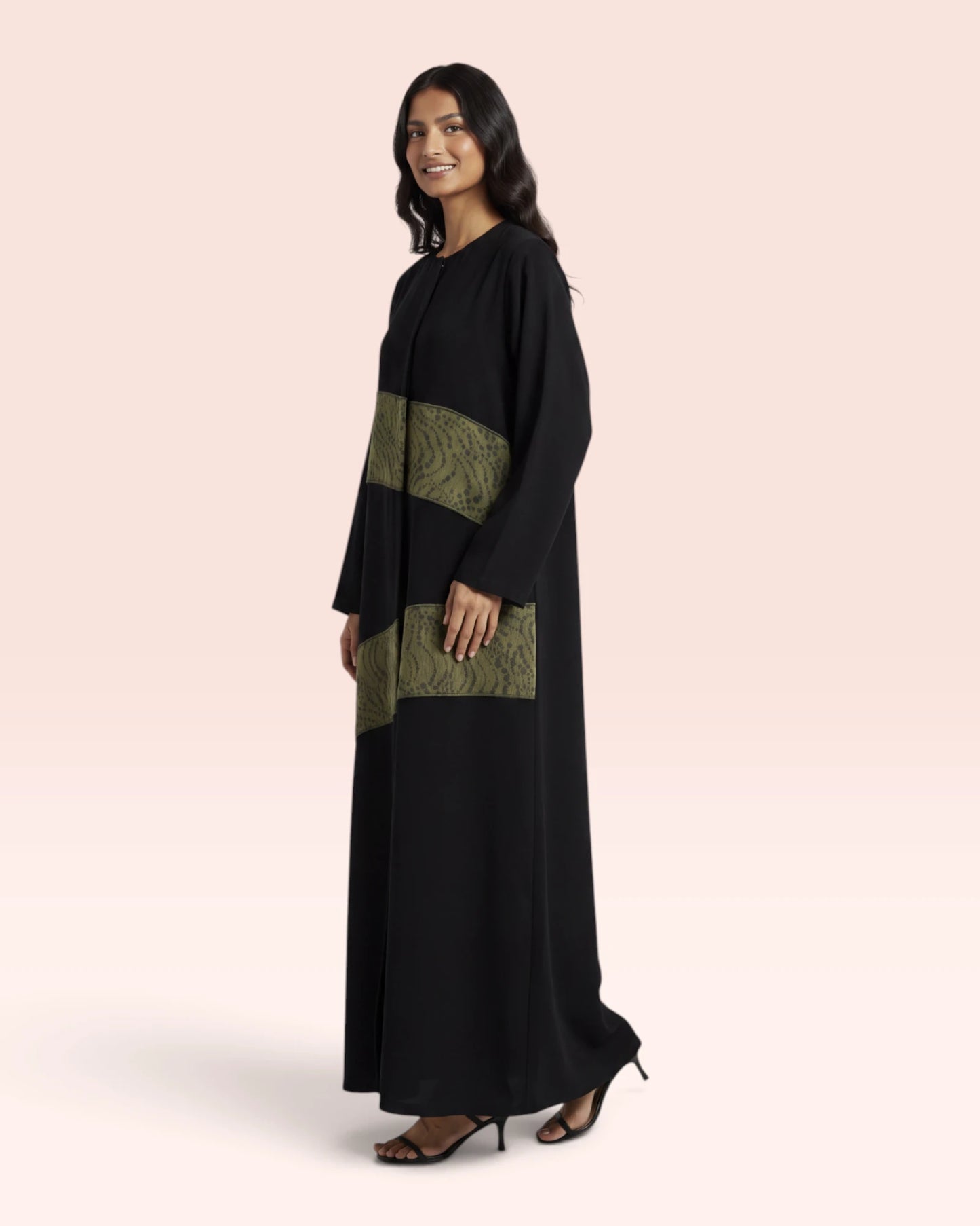 Mosaic Panel Abaya