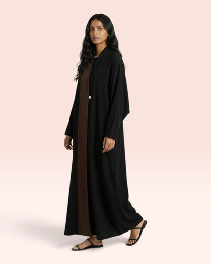 Gradient Stripe Nida Abaya