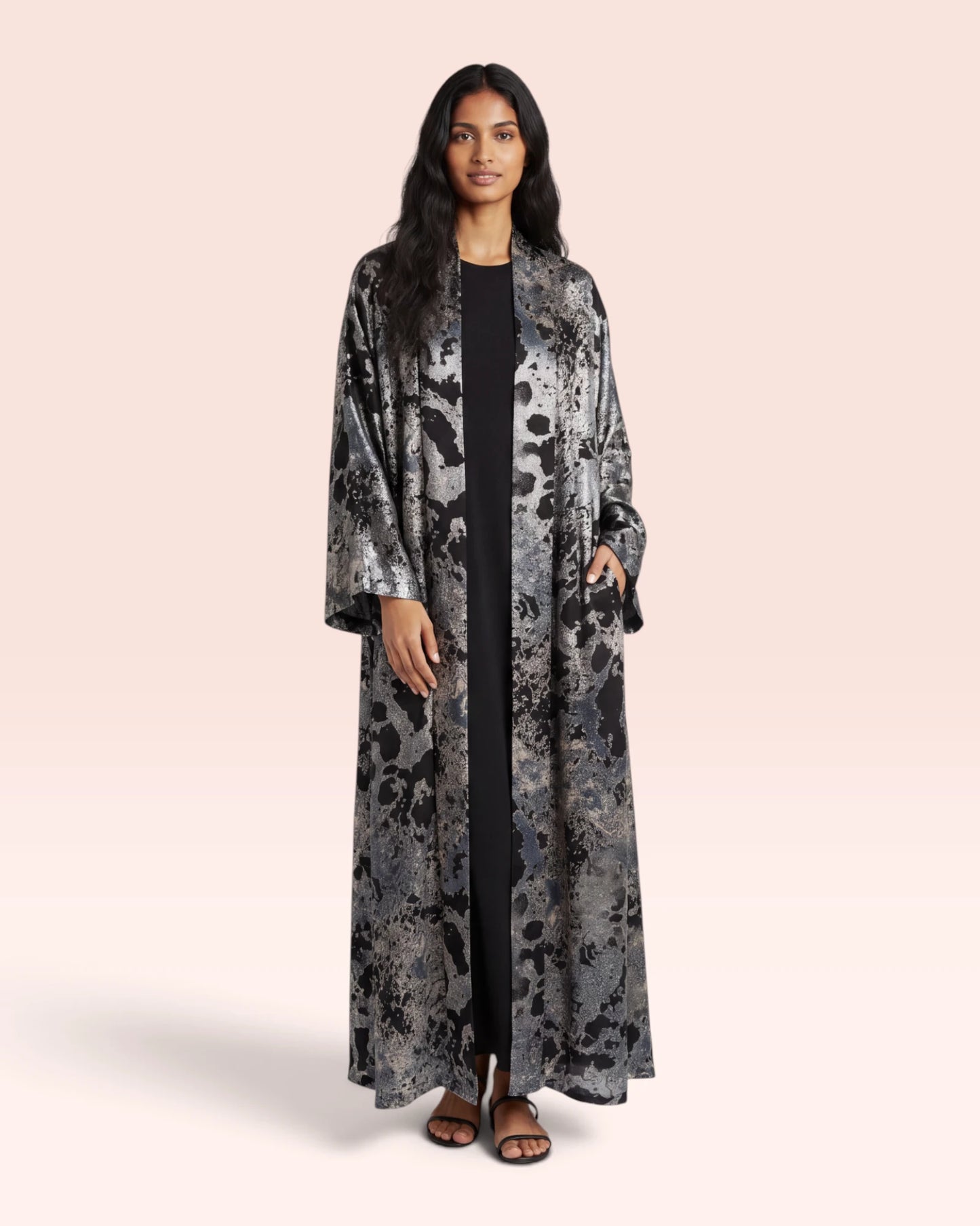 Dusk Marble Abaya