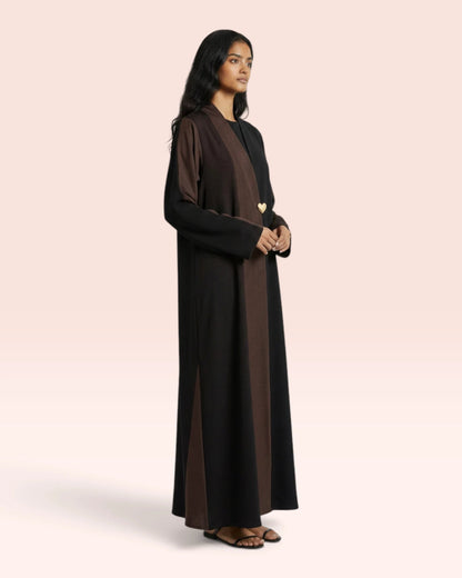 Gradient Stripe Nida Abaya