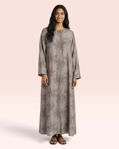 Palm Tencel Abaya