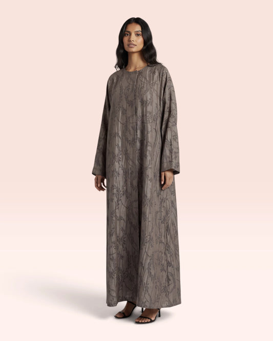 Leaf Tencel Abaya