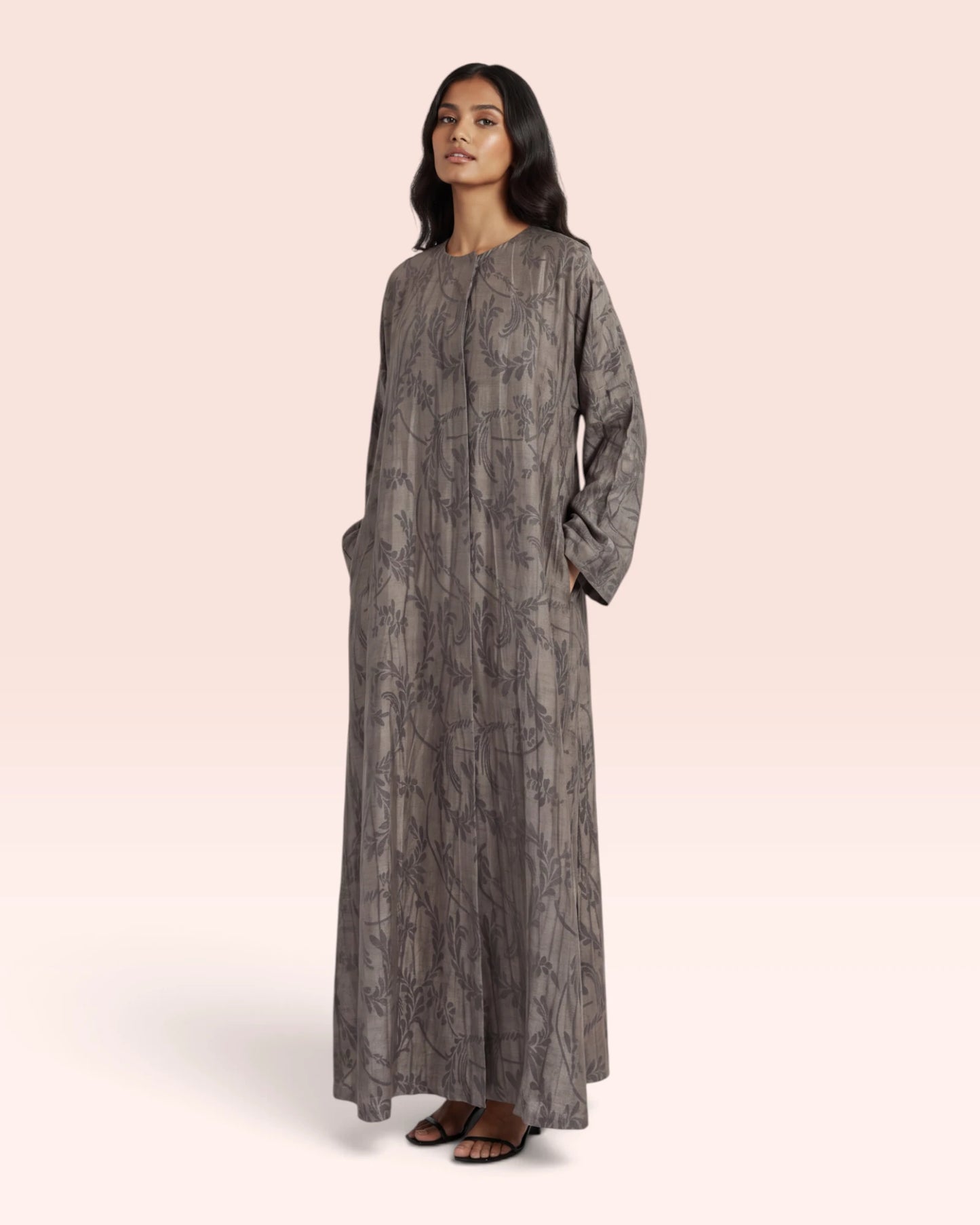 Leaf Tencel Abaya