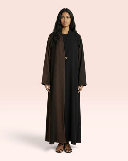 Gradient Stripe Nida Abaya